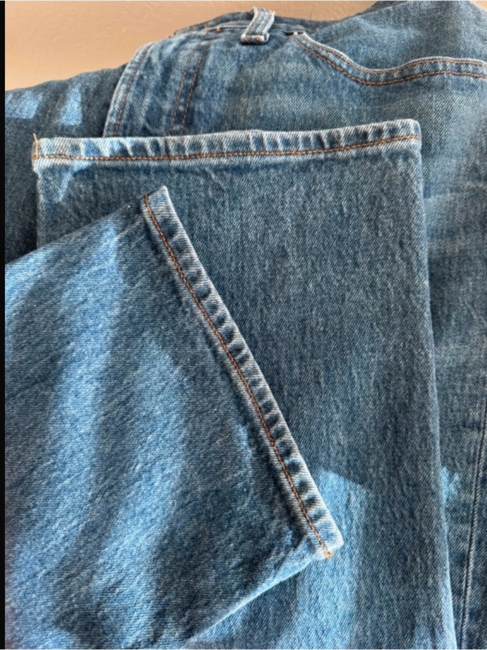 Madewell Light Blue Denim Jeans - Classic Wash - Picture 7 of 9